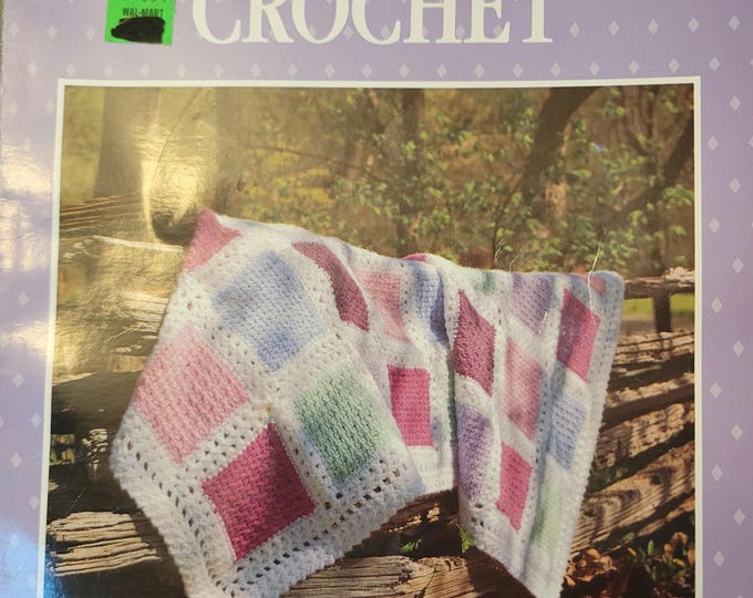Vintage Better Homes and Garden Afghan-Stitch Crochet Pattern. 79 pages. FREE SHIPPING.