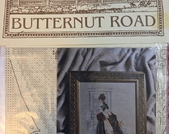 Butternut Road Christmas Visit Cross Stitch Pattern. Good Condition. Free Shipping.