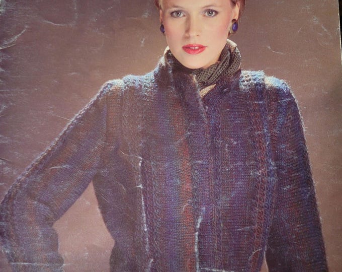 Bernat Mirage Book 536 Knit Pattern. Free Shipping