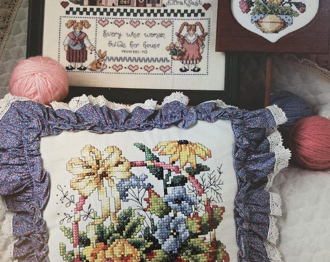 Jeremiah Junction Bed & Breakfast II Cross Stitch Pattern. FREE SHIPPING. Used Condition.