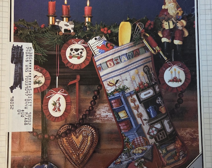 Cross Stitch and Country Crafts Magazine July/Aug 1987. FREE SHIPPING. Used Condition