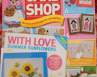 Cross Stitch Card Shop Magazine Issue 53. Used Condition. Free Shipping.