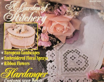McCalls Needlework Magazine August 1996 Used Condition. Free Shipping.