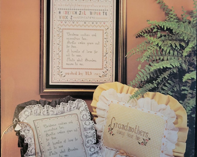 Grandmothers Are Special Cross Stitch Pattern. FREE SHIPPING.