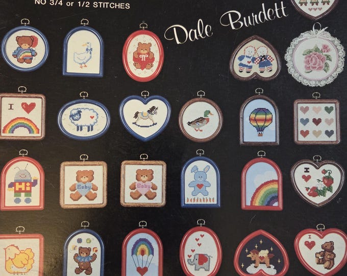 Dale Burdett Cross Stitch for Beginners Cross Stitch Pattern. Free SHIPPING. Used Condition.
