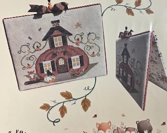Finally a Farmgirl The Gathering Gourd Cross Stitch Pattern. Free Shipping. Good Condition.