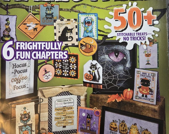 Just Cross Stitch Halloween 2021 Magazine. Used Condition. Free Shipping.