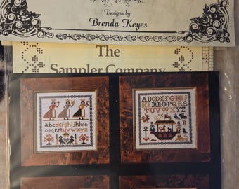 The Sampler Co Biblical Miniatures Cross Stitch Pattern. FREE SHIPPING. Preowned Good Condition.