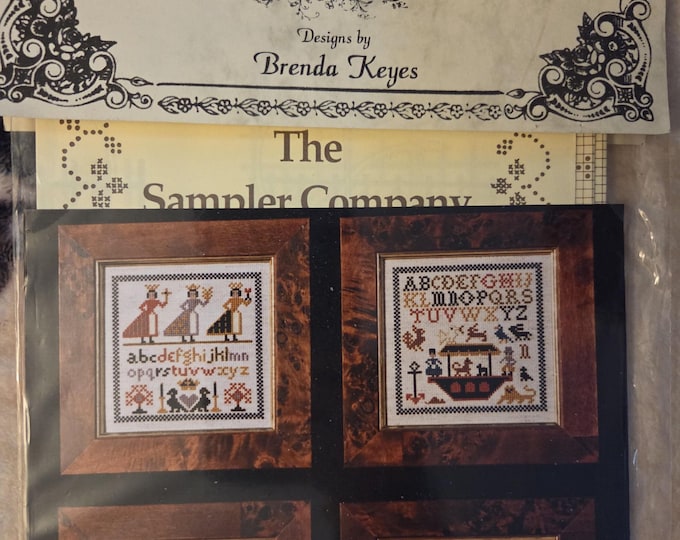 The Sampler Co Biblical Miniatures Cross Stitch Pattern. FREE SHIPPING. Preowned Good Condition.