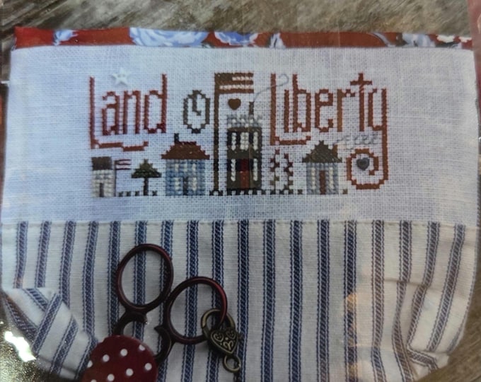 Bush Cherish Land of Liberty Zipper Bag Kit. FREE SHIPPING. Good Condition.