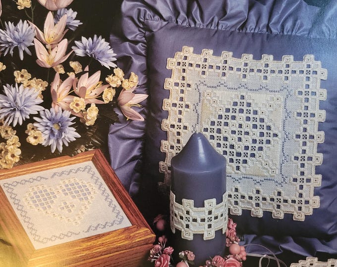 Gloria & Pat A Hardanger Embroidery Lesson for Beginners Pattern. FREE SHIPPING. Used Condition.