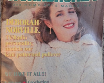 The Workbasket Sept 1991. FREE SHIPPING. Older Used Condition.