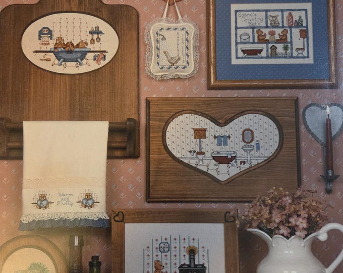 Canterbury Designs It's Potty Time #2 Cross Stitch Pattern. FREE SHIPPING. Used Condition.