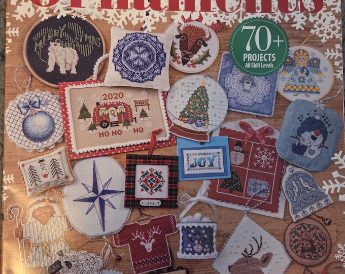 Just Cross Stitch Christmas Ornaments 2020 Magazine. Used Condition. Free Shipping.