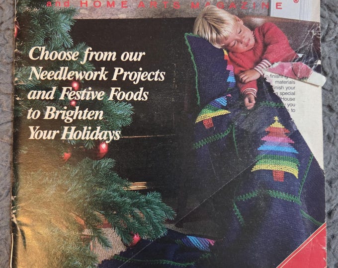 The Workbasket Dec 1988. FREE SHIPPING. Older Used Condition.