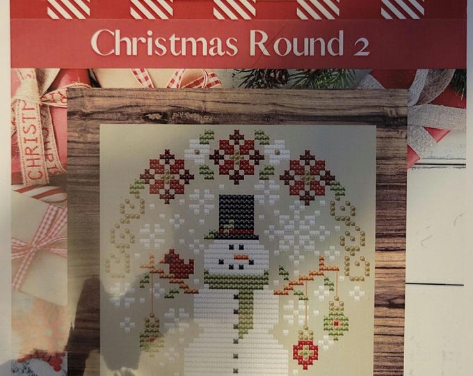 Shannon Christine Designs Christmas Round 2 Cross Stitch Pattern. Free Shipping. Good Condition.