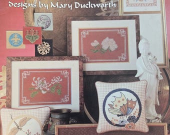 Leisure Arts Classic Orientals  Cross Stitch Pattern. Free SHIPPING. Used Condition