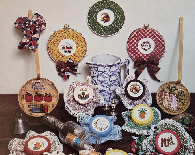 Skirts, Scoops and Hoops Cross Stitch Pattern. FREE Shipping. Preowned Used Older Condition.
