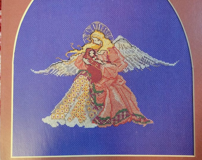 Mar Bek Renaissance Angel Cross Stitch Pattern. FREE SHIPPING. Used Condition.