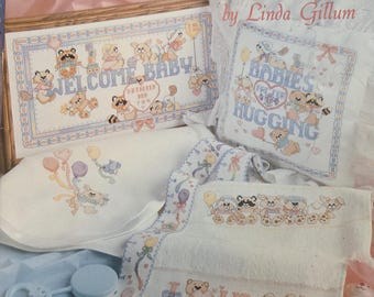 American School of Needlework Nursery Cross Stitch Pattern. Free Shipping. Used Condition.