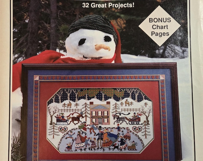 Cross Stitch and Country Crafts Magazine Sep/Oct 1992. FREE SHIPPING. Used Condition