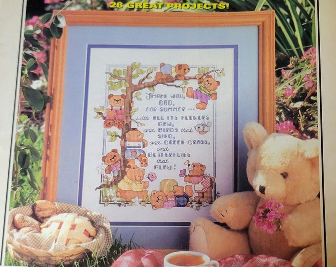 Cross Stitch and Country Crafts Magazine May/June 1992.FREE SHIPPING. Older Condition