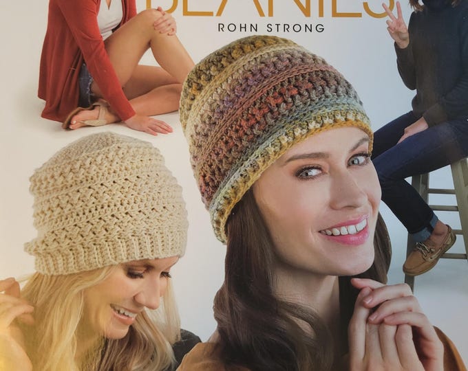 Annie's Crochet Learn to Crochet Top Down Beanies  FREE SHIPPING. New Condition.