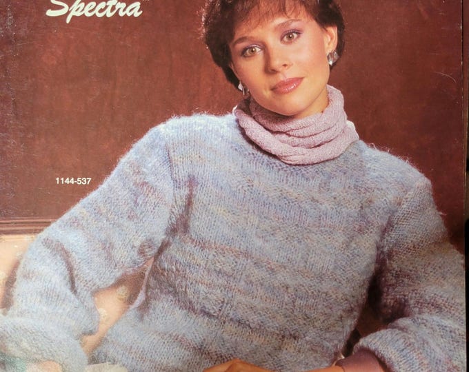 Bernat Spectra Book 537 Knit Pattern. Free Shipping