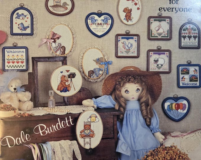 Dale Burdett A Cross Stitchers Delight Cross Stitch Pattern - FREE SHIPPING. Preowned Used Condition