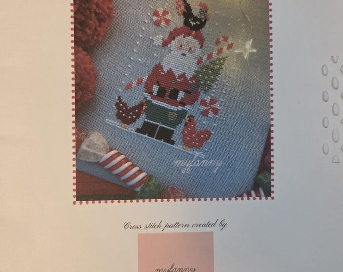 Myfanny Santa Collection #11 Cross Stitch Pattern. Free Shipping. Used Condition.