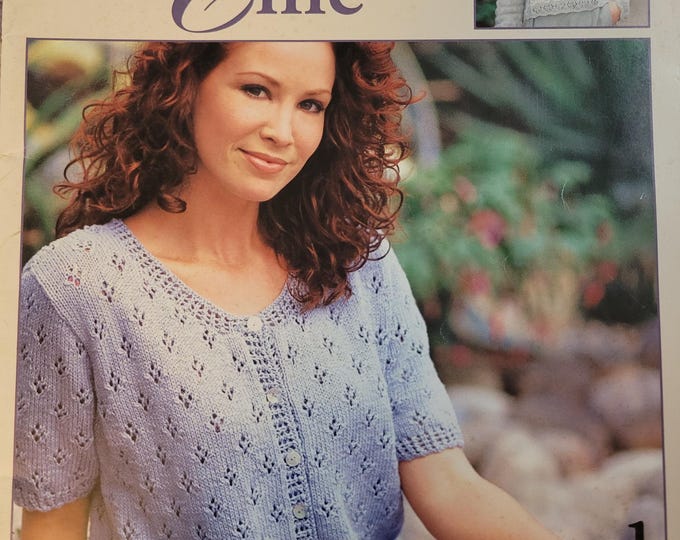 Leisure Arts Summer Chic Knit Fashions. FREE SHIPPING. Used Condition.