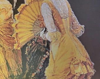 Artecy The Ball Cross Stitch Chart.  FREE SHIPPING.