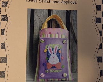 Val's Stuff Candy is Dandy Cross Stitch Pattern. Free Shipping. Used Condition.