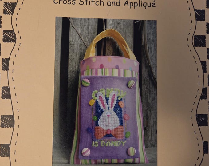 Val's Stuff Candy is Dandy Cross Stitch Pattern. Free Shipping. Used Condition.