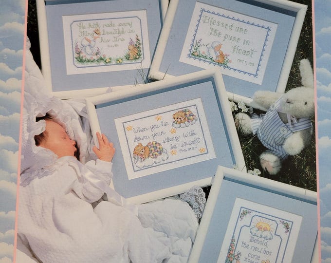 Good Natured Girls Behold The New Has Come Cross Stitch Pattern - FREE SHIPPING. Used Condition