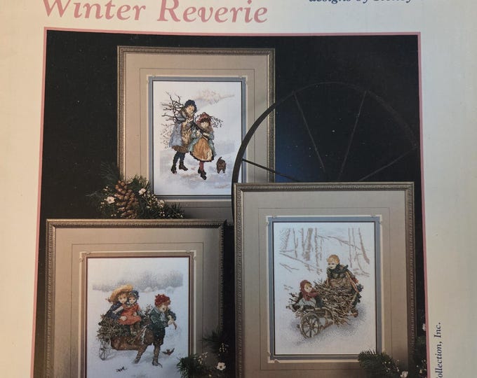 Stoney Creek Winter Reverie Cross Stitch Pattern. Free Shipping. Used Condition.