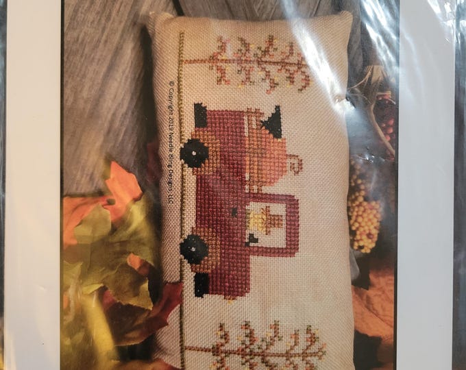 Needle Bling Designs Off to Market Cross Stitch Pattern. Free Shipping. Good Condition.