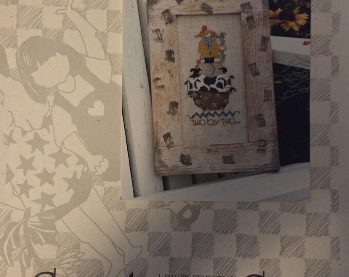 Sisters Two by Two Cross Stitch Pattern. Free Shipping. Used Condition.