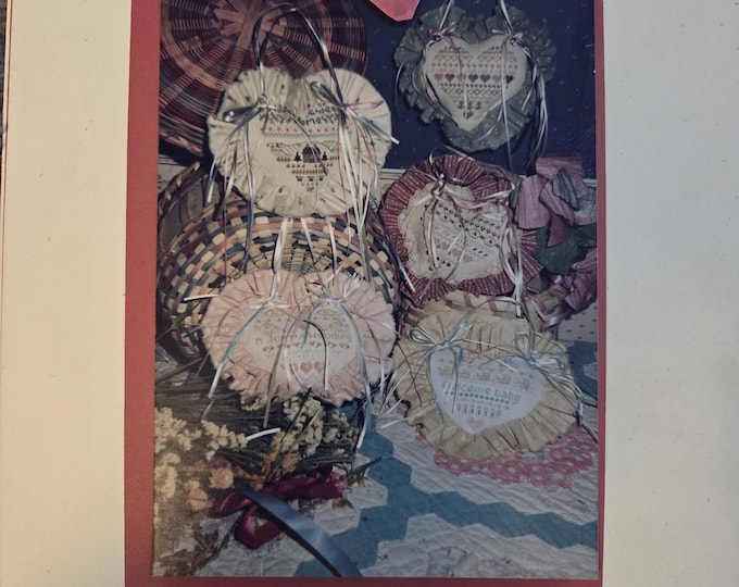 Bush Folio Five Cross Stitch Pattern. FREE SHIPPING. Used Condition.