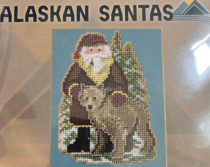 Mill Hill Alaskan Santas Katmai Santa Counted Cross Stitch Kit. New Condition.