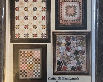 Fit to Frames Set Four Quilt Pattern. Free SHIPPING. Used Condition.