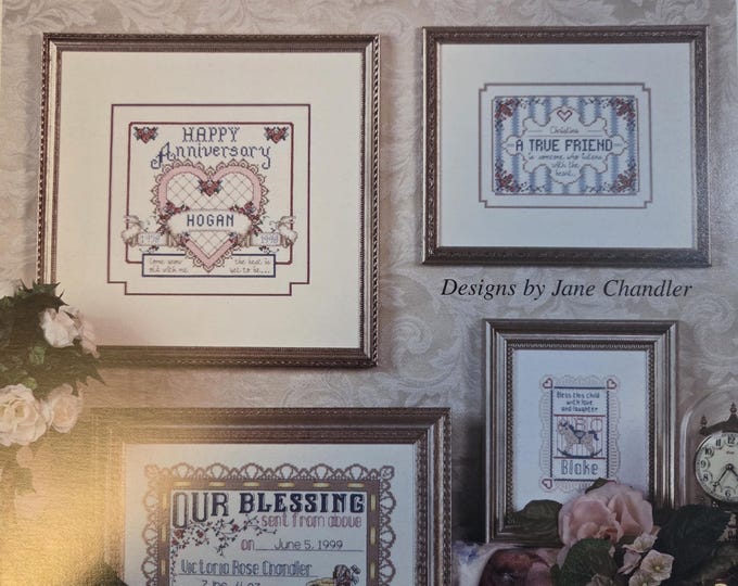 Design Connection Sweet Memories Cross Stitch Pattern. FREE Shipping. Used Condition.