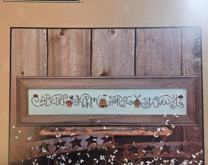 Bent Creek Spring Row Cross Stitch Pattern. Free Shipping. Used Condition.