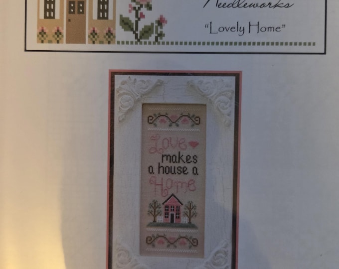 Country Cottage Needleworks Lovely Home Cross Stitch Pattern. FREE Shipping. Good Condition.