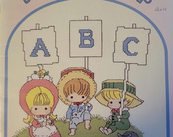 Gloria & Pat A is for Always Alphabet Cross Stitch Pattern. FREE SHIPPING. Used Condition.