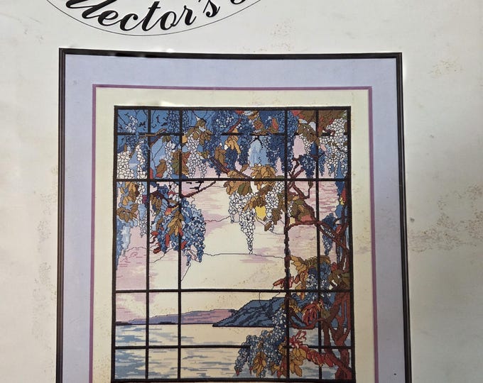 Kappie View From Oyster Bay Cross Stitch Pattern. FREE SHIPPING. Preowned Used Older Worn Condition.