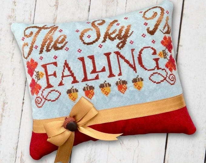 Dirty Annie's The Sky Is Falling Cross Stitch Chart. Free SHIPPING. New Approximately 135 x 71 stitches