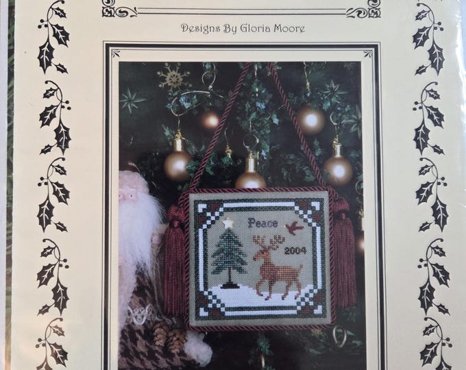 Milady's Needle Peaceful Christmas Cross Stitch Pattern. FREE SHIPPING. Good Condition.