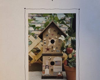 Fanci That Scarecrow of the Month July Cross Stitch Pattern. FREE SHIPPING. Used Condition