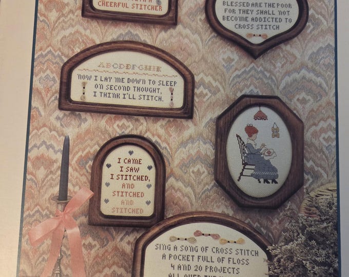 Just Cross Stitch Little Bits for Stitchers Cross Stitch Pattern. FREE SHIPPING. Used Condition.